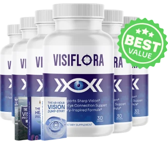 VisiFlora 6 Bottles package