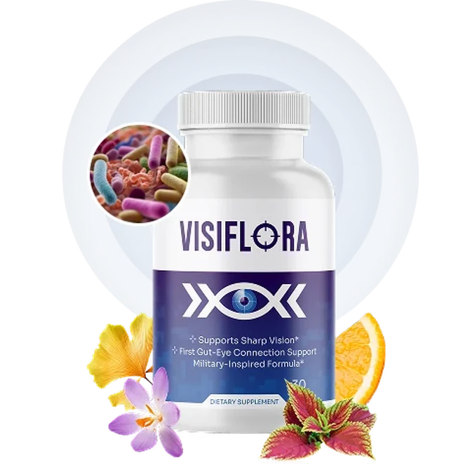VisiFlora bottle from the official website